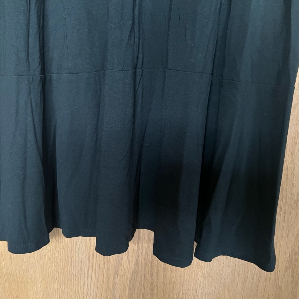 J. Jill Black Midi Dress with Keyhole Detail women’s size extra large - Picture 8 of 8